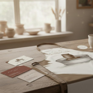 Blaue Marine Nahtlose Mosaikfliese Quadratische Visitenkarte