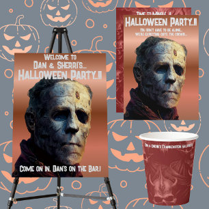 Frankenstein Halloween-Party Serviette