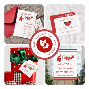 Santa Baby Weihnachts-Baby-Party Geschenkschachtel