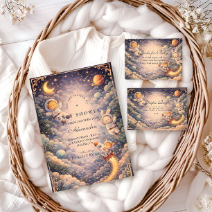 Astronauten Tiere Weltraum Windel Verlosung Begleitkarte