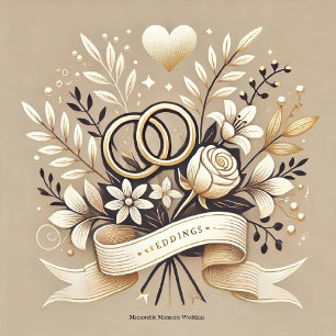 Einladung zur verzauberten Hochzeitsfeier