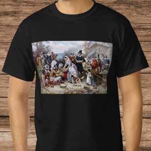 Der erste Erntedank von Jean Ferris c. 1912 T-Shirt