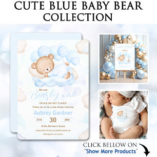 Baby Baby Boy Name Blue Bear Baby Baby Strampler