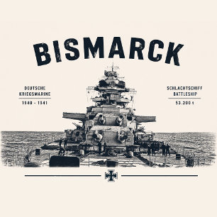 Schlachtschiff Bismarck bestickte Mütze Baseballkappe
