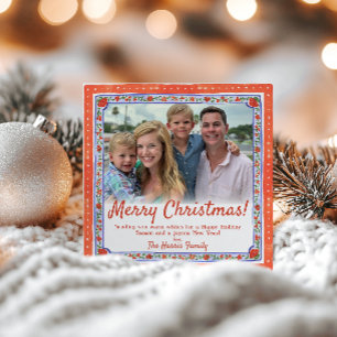 Blumenblock Aquarell Weihnachtsgebäck Party drucke Einladung