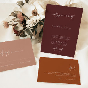 Einfach Minimalistisch Elegante Tischnummer Flaschenanhänger