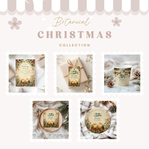 Rustikale Kerze Pinecone Weihnachten Einladung