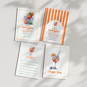 Liebe auf den ersten Spritz - Brautparty-Foto Dankeskarte