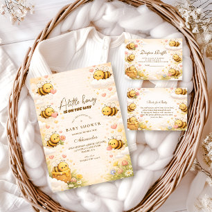 Süße Honigbiene Baby Shower Serviette