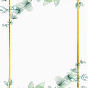 Schöne Sage Green Greenerity Gold Couples Dusche Einladung