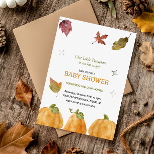 Niedliche Pumpkin Bat Fall Baby Dusche Runder Aufkleber