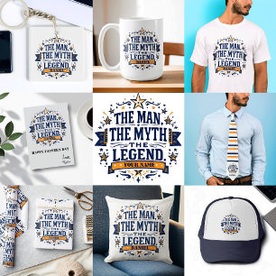 Der Mann, der Mythos, die Legende   Tag des benutz Schlüsselanhänger