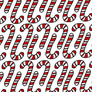 Candy Canes Feiertagskarte