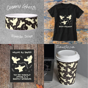 Creamy Ghosts - Happy Halloween! T-Shirt