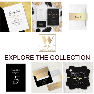 Elegante Schwarz-Weiß-Hochzeit Vielen Dank Runder Aufkleber