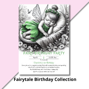 Wald-Glanz-Baby-Party-Einladung   Glühwürmchen-Gla Serviette