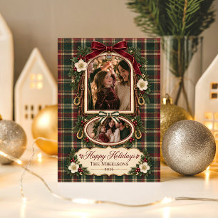 Kokette Reiter-Weihnachten im Prep-Stil Geschenkpapier