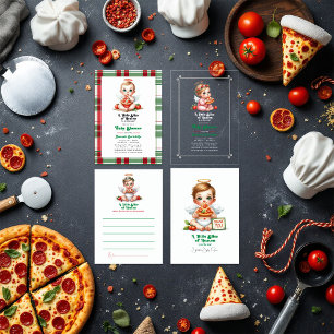 Eine kleine Scheibe Himmel - Babydusche Dankeskarte