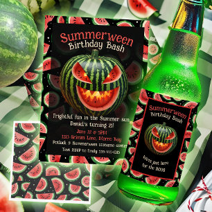Name Sommer Geburtstag Spaß Wassermelone auf schwa Geschenkpapier