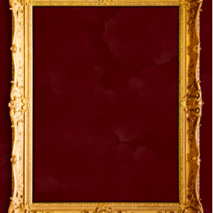 Luxury Burgundy und Gold Royal Wedding Einladung