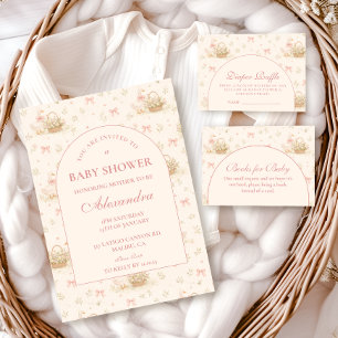 Alberne Gans-Koketten-Baby-Party Einladung