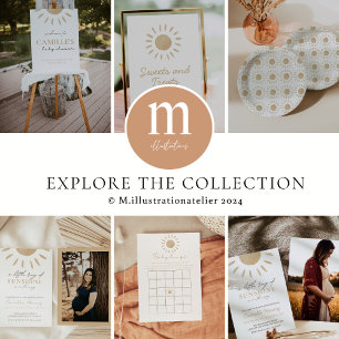 Sunshine Baby Shower Einladung LEO