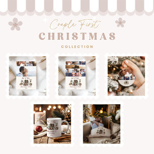 Western - Erste Weihnachtsfeier als Frau und Herr  Feiertagskarte