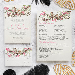 Aquamarine Aqua Beeswax Raspberry Green Lovebird W Einladung