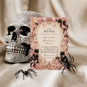 Elegante Pink Halloween-Feier