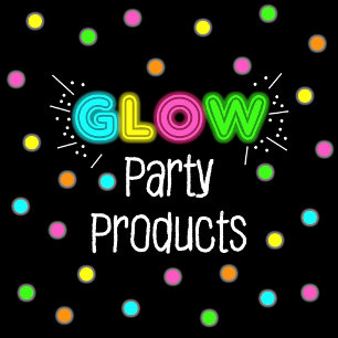 Neon Glow im Dunklen Kindergeburtstag Party Einlad Einladung