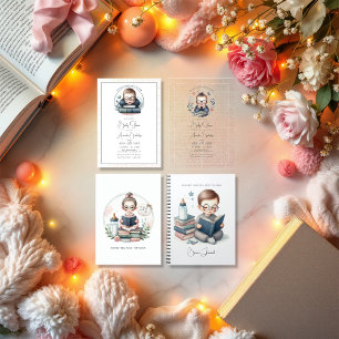 Literarisches Buch Unser nächstes Kapitel Kinderdu Einladung