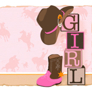 Western Cowgirl Mama Tipp Karte