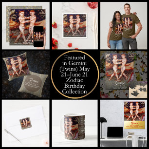 Zodiac Sign Birthday Party Karte