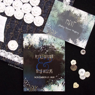 Sternenwald Magische Mystik Hochzeit Einladung