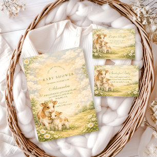 Highland-Kuh-Baby-Party Serviette