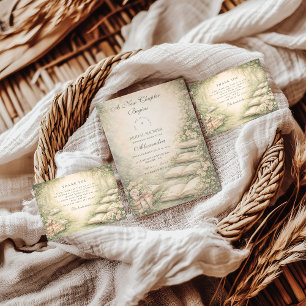 Ein neues Kapitel beginnt Brautparty Dankeskarte