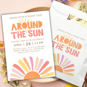 Boho Erster Ausflug rund um das Sun 1. Geburtstags Geschenktütchen