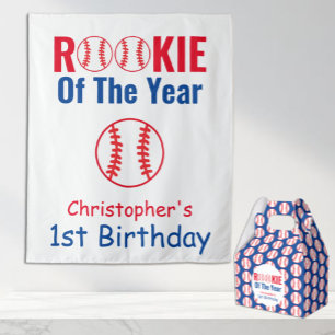 Rookie des Jahres Baseball 1. Geburtstag Einladung