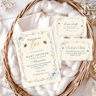 Romantische Eltern-to-be-Baby-Party Einladung