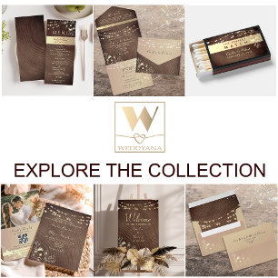 Rustikale String Lights Hochzeit RSVP Karte