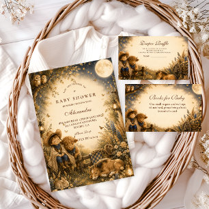 Botanischer Junge Western Boho Babyparty Serviette