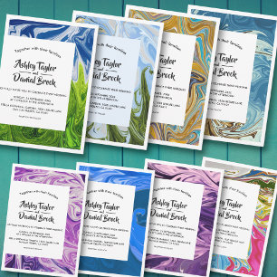 Elegante Typografie Abstrakt Einfache Künstlerisch Einladung