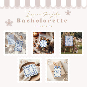 Bachelorette am See Einladung