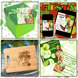 Lime   Margarita Happy Hour   PARTY Einladung