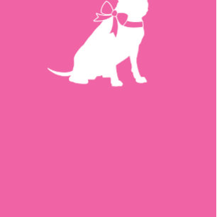 Pit Bull Dog Babydusche Pink Girl Pitbull Einladung