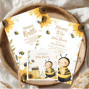 Mommy to Bee Floral Books for Baby Begleitkarte