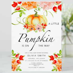 Pumpkin Baby Trivia Baby Showspiel