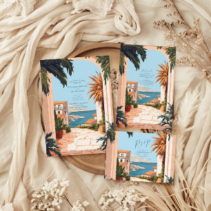 Amalfiküste   mediterrane Hochzeiten Save The Date