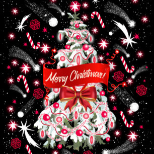 Starry Night Feiertagskarte