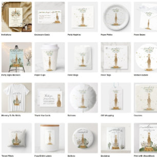 Alpaca Babydusche New Mommy Diaper Raffle Begleitkarte